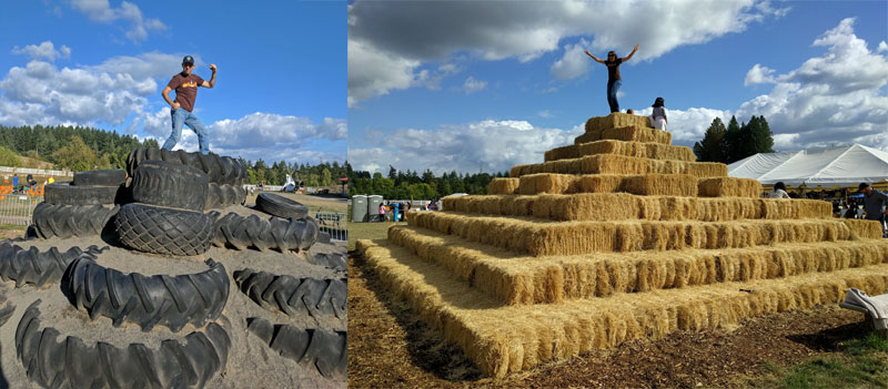 Climbing at Roloff Farm